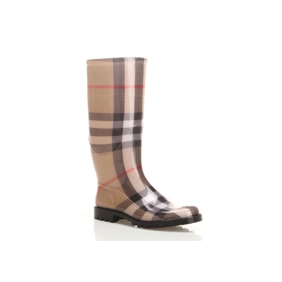 burberry tall rain boots